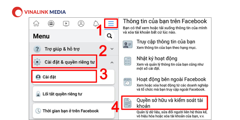 Cách xoá tài khoản Facebook trên điện thoại và tablet vĩnh viễn